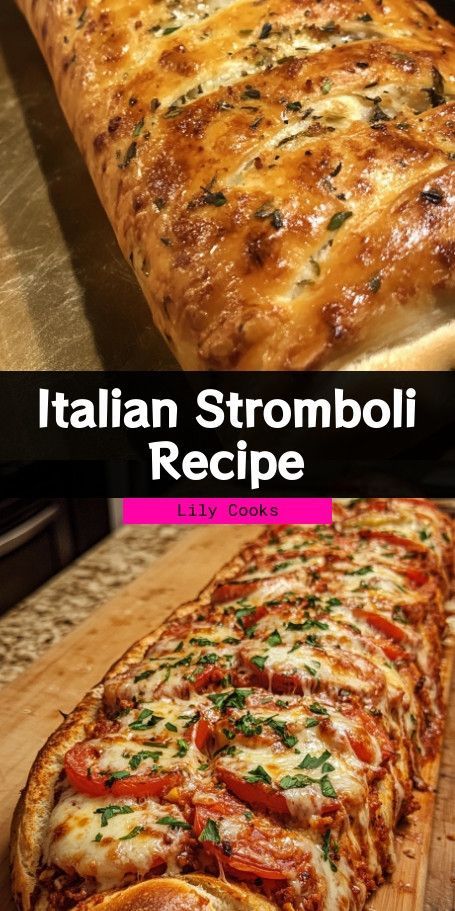 Celebrate the holidays with a delightful Italian Holiday Stromboli! This easy recipe combines savory salami, provolone cheese, and vibrant veggies, making it the perfect showstopper for your gatherings. Bake up warmth and joy this season! Stromboli With Pizza Dough, Provolone Cheese Recipes, Italian Stromboli Recipe, Italian Holiday Recipes, Italian Stromboli, Stromboli Recipe Easy, Italian Feast, Stromboli Recipe, Italian Holiday