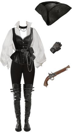 Pirate Outfit Women Aesthetic, Women’s Pirate Outfit, Piratecore Outfit Aesthetic, Female Pirate Captain Outfit, Modern Pirate Outfit Aesthetic, Pirate Astethic Clothes, Pirate Outfit Pants, Pirate Pants Women, Pirates Inspired Outfit