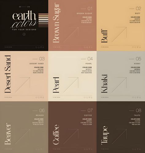 Sophisticated Color Palette, Earth Colour Palette, Beach Color Palettes, Disney Minimalist, Print Scarf Design, Best Color Schemes, Photoshop Course, Candle Branding, Brand Color Palette