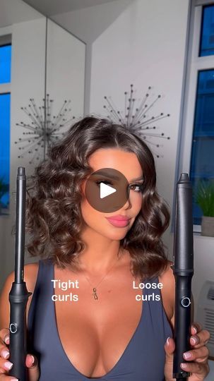 269K views · 11K reactions | Which side is your favorite? ✨

 0.5” Curling Wand or 0.9” tapered curling wand
@ghd_northamerica 
#shorthair #hairtutorial #curlyhair #wavyhair | Foinika Kay | Ice Spice · Did It First Curl With Wand, Tapered Curling Wand, 32 Mm Curling Wand Hair, Thick Curling Wand, Ghd Creative Curl Wand, Ice And Spice, Wand Curls, Wavy Hair, Hair Tutorial