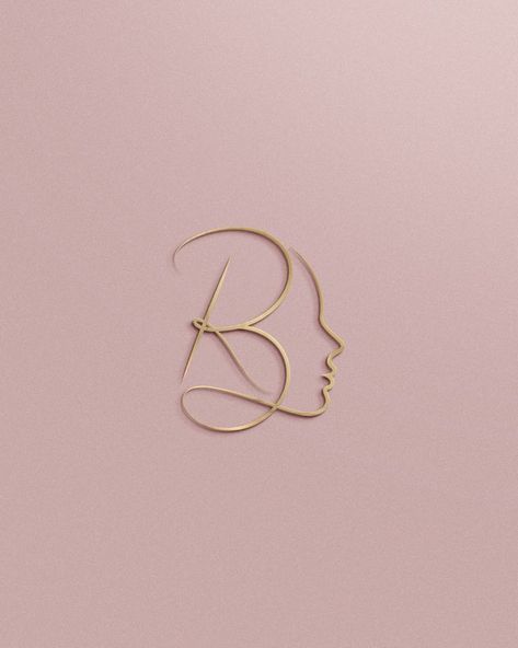 Elegant feminine cosmetic logo design with gold foil details. Perfect for a luxury beauty brand. cosmeticlogo beautylogo . #Beauty_Room_Logo_Design #Beauty_And_Fashion_Logo #Esthetics_Logo_Design #Logo_For_Cosmetic_Brand Logo Cosmetic Design Ideas, Esthetics Logo Design, Beauty Logo Design Ideas Branding, Cosmetics Logo Design Ideas, Skin Care Logo Design Ideas, Minimal Beauty Salon, Logo For Beauty Salon, Beauty Logo Ideas, Ornate Illustration