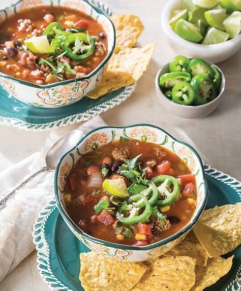 Broccoli Chowder, Thai Butternut Squash Soup, Ham And Broccoli, Taco Soup Recipe, Southern Lady, The Carolinas, Winter Soups, Taco Soup, Canned Tomato Sauce