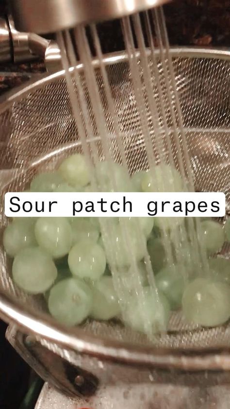 Sour patch grapes in 2022 | Interesting food recipes, Diy food recipes, Food videos cooking Diy Cheap Snacks, Easy Snacks Dairy Free, Snack Ideas For Friends, Simple Things To Bake When Bored, How To Make Sour Grapes, How To Make Sour Patch Grapes, Random Snacks To Make, Sourpatch Grapes Tiktok, Food To Make For Friends