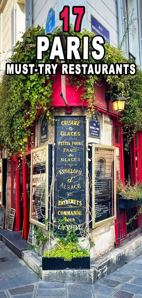 Best Cafes In Paris, Paris Trip Planning, Restaurants For Birthdays, Best Restaurants In Paris, Visiting Paris, Restaurants In Paris, Paris Food, Paris Travel Tips, Paris France Travel