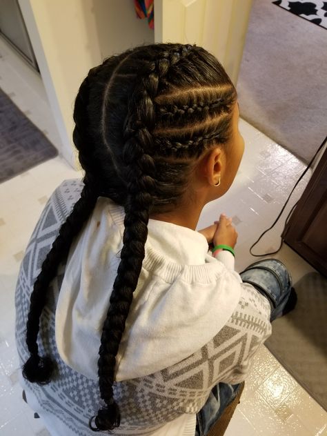 Softball Hairstyles Black Hair, Girls Wrestling Hairstyles, Hair Braiding Styles For Kids, Style Dreadlocks, Scrunchie Bun, Curly Braided Hairstyles, Track Hairstyles, Foster Kids, Basketball Hairstyles