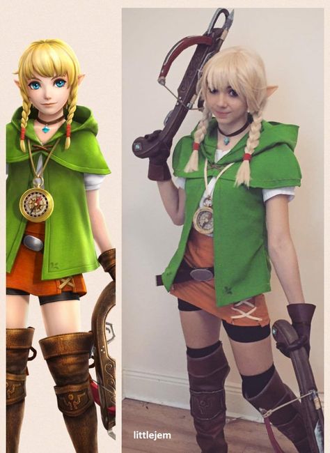 Linkle Cosplay, Manga Costume, Misty Cosplay, Gamer Cosplay, Zelda Costume, Legend Of Zelda Characters, Link Cosplay, Super Hero Shirts, Zelda Cosplay