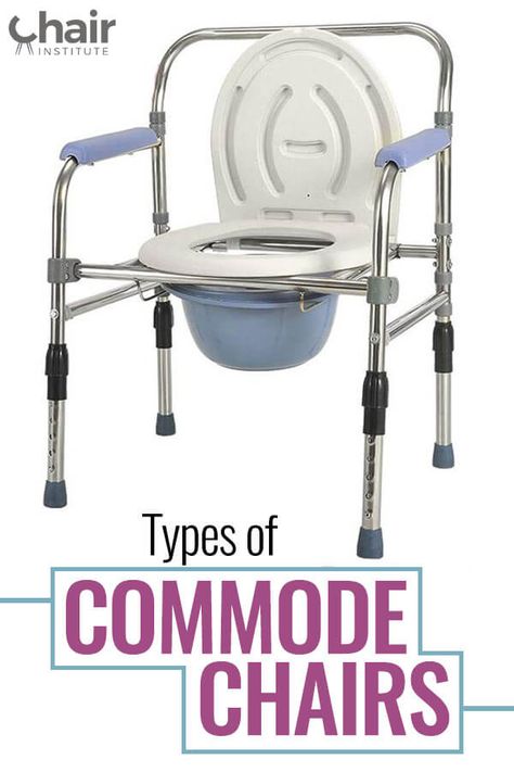 Commode chairs are used by the elderly and extremely infirm, who suffer from extreme mobility issues, and have difficulty getting to the bathroom. They’re not designed for comfort, but rather, for functionality and convenience, giving the people who use them more control over their lives and preserve dignity by minimizing accidents. #commodechairs #chairs Small Comfy Chair, Commode Chair, Ashley Furniture Chairs, Adirondack Chair Cushions, Wood Chair Design, Shower Stool, Daily Living, Wrought Iron Patio Chairs, Ergonomic Office Chair