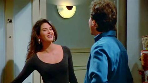 Jerry Seinfeld’s Famous TV Girlfriends Seinfeld Episodes, Seinfeld Funny, Teri Hatcher, Jerry Seinfeld, Pop Culture References, Seinfeld, Aging Well, Badass Women, Golden Girls