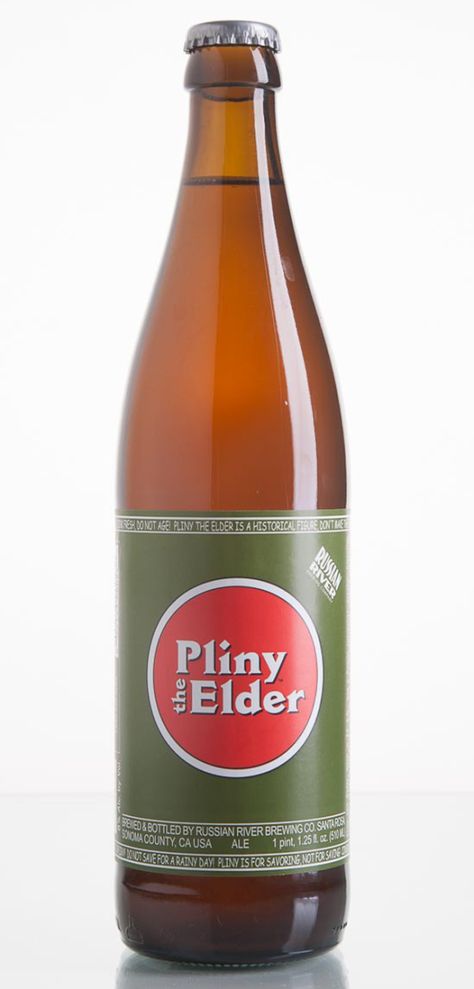 Russian River Brewing Company Pliny the Elder Pliny The Elder, Beers Of The World, Russian River, Taste Test, Beverage Packaging, Beer Brewing, Brewing Company, Ipa, Craft Beer