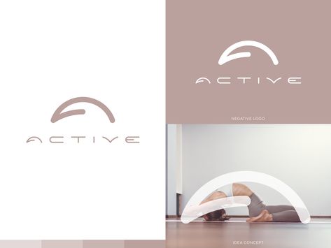 Active - exploration / logo / mark / A / body shape by Gedas Meskunas | Logo creation Activewear Logo Ideas, Activewear Logo Design, Active Wear Branding, Active Logo Design, Sport Shop Logo, Active Wear Logo, Activewear Logo Branding, Healthy Lifestyle Logo, Fitness Brand Logo