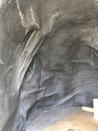 How to Make a Fake (but Realistic) Rock Cave! : 7 Steps (with Pictures) - Instructables Diy Cave, Fake Rock Wall, Fake Rock Covers, Faux Rock Walls, How To Make Rocks, Bearded Dragon Diy, Artificial Rocks, Diy Studio, Halloween Lawn