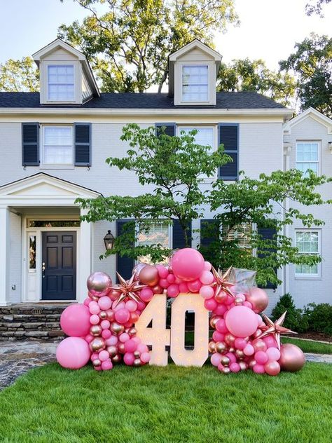 Homecoming Themes, Backyard Graduation Party, Lighted Marquee Letters, Happy Birthday Decor, Party Photo Backdrop, Backdrop Decor, Dinner Party Themes, 31st Birthday, Light Up Letters