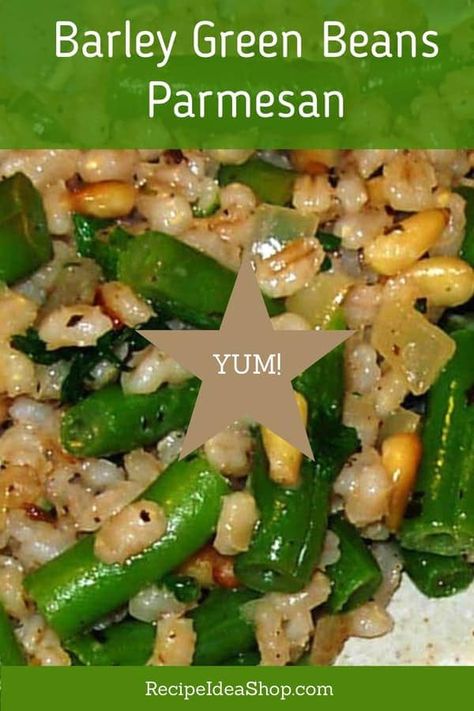 Barley Vegetarian Recipes, Barley Recipes Vegan, Barley Curry Recipe, Lactating Foods, Pearled Barley Recipes, Barely Recipes, Barley Dishes, Green Beans Parmesan, Vegetarian Potluck Recipes