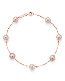 Women's Designer Bracelets - Bloomingdale's - Bloomingdale's Marinette Aesthetic, Real Pearl Bracelet, Pink Pearl Bracelet, Tin Cup, Cultured Pearl Bracelet, Wishlist 2024, Pink Pearls, Magical Jewelry, Bracelet Ideas