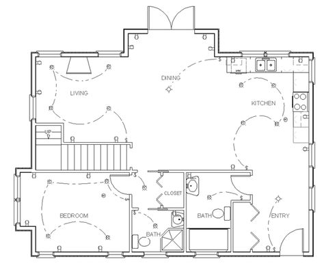 Complete make your own blueprint tutorial for those designing their own homes. This process can be used for drafting construction drawings by hand or using home design software. Blue Print Of House, Construction Plan Drawing, Ceiling Plan Design, Home Addition Blueprint, Ceiling Plan Drawing, Blue Prints House, Construction Blueprints, Engineering House Design Drawing, Hand Drafting