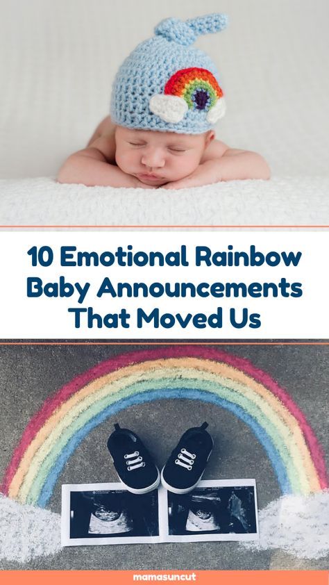 Rainbow Twins Announcement, Pregnancy Announcement For Rainbow Baby, Miracle Pregnancy Announcement, Rainbow Baby Announcement To Husband, Pregnancy Announcement After Misscarage, Boy Rainbow Baby Shower Ideas, Rainbow Baby Announcement Photoshoot, Double Rainbow Baby Announcement, Rainbow Baby Announcement With Sibling