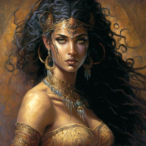 Goddess, Ishtar, "Goddess Of Love, Fertility, War, And Sexuality" | Fantasy I Sci-Fi I Books I Films I World Building Woman Spiritual, Goddess Ishtar, Ishtar Goddess, Sacred Feminine Art, Star Sign Art, Divine Feminine Art, Witch Wallpaper, Yoga Wall Art, Ancient Goddesses