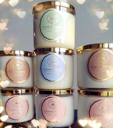 Charmed Aroma Candles | #charmedaroma | www.charmedaroma.com Charmed Aroma Candles, Candle Names, Aroma Candles, Charmed Aroma, 3 Candles, Annick Goutal, Hermes Perfume, Luxury Perfumes, Bath Body Works Candles