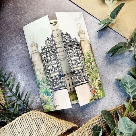 Dunrobin Castle, Aesthetic Bookmarks, Project Cover, Unique Wedding Stationery, Dinosaur Toys For Kids, Bespoke Wedding Invitations, Bespoke Wedding Stationery, Wedding Planning Decor, Wedding Stationery Design