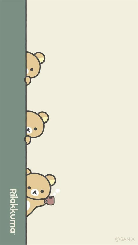 Rilakkuma Lockscreen, San-x Wallpaper, Rilakuma Wallpapers, Rilakkuma Wallpaper, Iphone Wallpaper Hipster, Iphone Lockscreen Wallpaper, Phone Decor, Simple Iphone Wallpaper, Iphone Wallpaper Photos