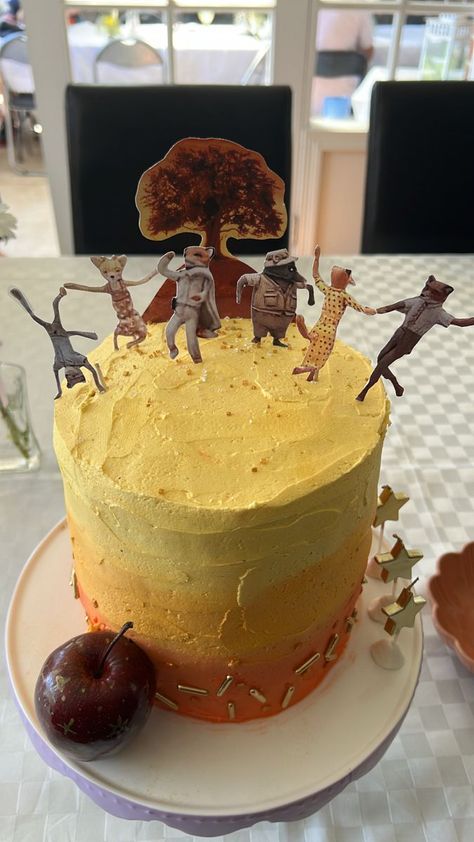 Wes Anderson Cake, Fantastic Mr Fox Party, Fox Cake, Halloween Costumes 2022, Fantastic Mr Fox, Mr Fox, Halloween This Year, Just Cakes, Wes Anderson