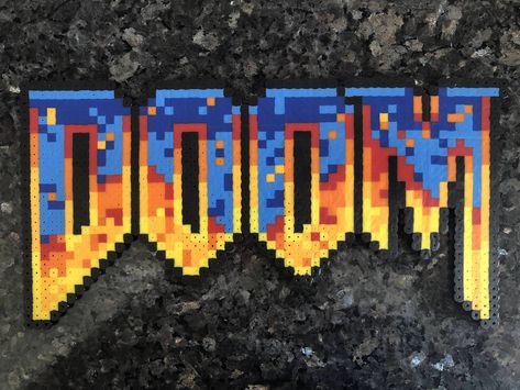 Mass Effect Perler Beads, Gamer Perler Beads, Video Game Perler Beads, Retro Games Pixel, Nerdy Perler Beads, Perler Bead Pokemon Patterns, Hamma Beads Ideas, Perler Ideas, Art Perle