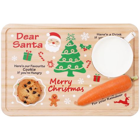 Santa Cookie Plate, Baby Christmas Crafts, Cute Cartoon Christmas, Santa Snacks, Christmas Booth, Christmas Lesson, Cookies For Santa Plate, Santa Cookie, Cookie Plate