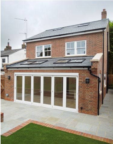 Which type of Ground Floor Extension is right for me? - Gogo Studio Rear Extension Ideas, Wraparound Extension, Ground Floor Extension, Small House Extensions, Orangery Extension, Flat Roof Extension, Single Storey Extension, Different Types Of Houses, Kitchen Diner Extension