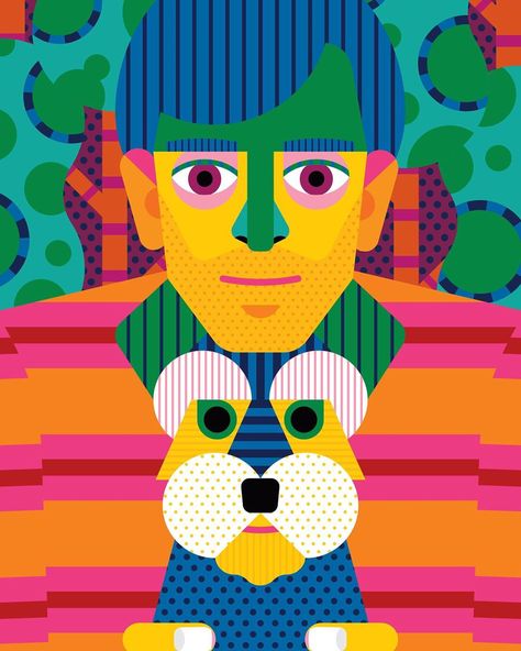 Craig And Karl, Illustrated People, Love Your Pet Day, Illustration Agency, Moving Image, Love People, Personal Branding, Art Museum, New World