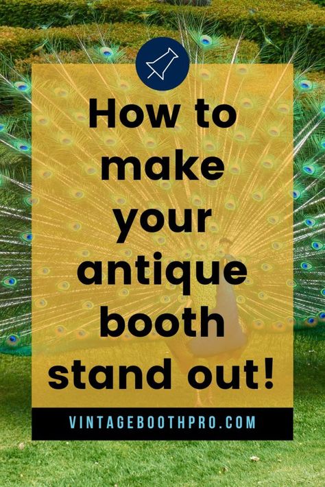 vintage booth stand out Fall Booth Displays Vintage, Antique Shop Display Ideas, Antique Booth Ideas Staging, Thrift Business, Antique Booth Design, Vintage Booth Display Ideas, Antique Mall Booth Ideas, Vintage Markets Display, Clothing Booth Display