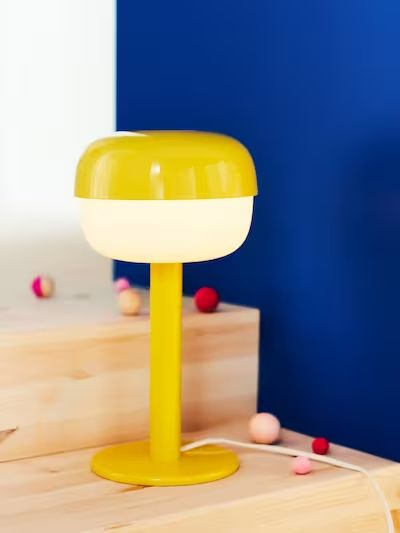 Ikea Yellow, Billy Ikea, Ikea Products, Ikea Family, Mode Design, Boy's Bedroom, Led Light Bulb, Interior Design Services, Led Lampe