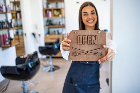 Blog | Fun and practical 7 salon grand opening ideas for new and aspiring salon owners Grand Opening Ideas For Salon, Salon Grand Opening Ideas, Grand Opening Ideas, Mirror Salon, Salon Openings, Grand Opening Invitations, Salon Owner, Salon Software, Selfie Mirror