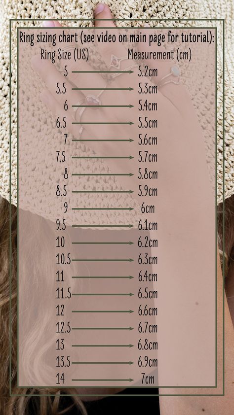 Measure ring size