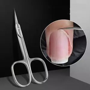 Cuticle Nippers Scissors Nail Clipper Trimmer Dead Skin Remover Cuticle Cutter Manicure Supplies Professional Tool - Cuticle Scissors - AliExpress Manicure Supplies, Eyebrow Tools, Cuticle Scissors, Curved Nails, Cuticle Nipper, Nose Hair Trimmer, Nail Scissors, Cuticle Remover, Nail Cuticle