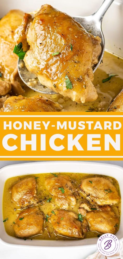 Boneless Skinless Chicken Thigh Recipes Baked Honey Mustard, Curry Honey Mustard Chicken, Honey Mustard Chicken Legs Baked, Homey Mustard Chicken Marinade, Honey Baked Chicken Thighs, Chicken Thigh Honey Mustard, Honey Mustard Dressing Chicken, Chicken Thigh Recipes Honey Mustard, Chicken With Bone In Recipes