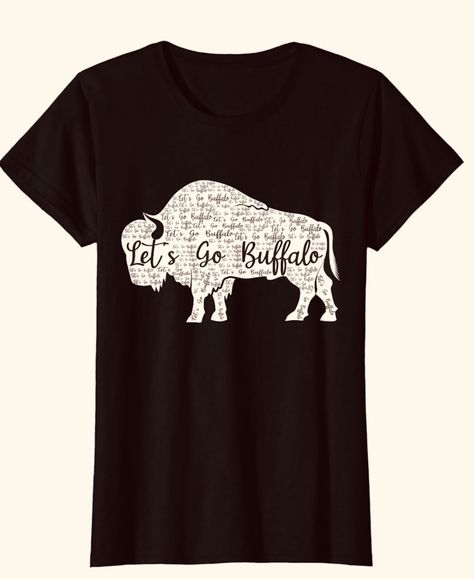 #letsgobuffalo #gobills #buffalobills #buf #716 #football #buffalo #buffalobillswomensshirt #buffalobillswomen's #bills Lets Go Buffalo, Buffalo Shirt, Buffalo Football, Lets Go, Buffalo Bills, Football Season, Sports Fan, Branded T Shirts, Women's Shirt