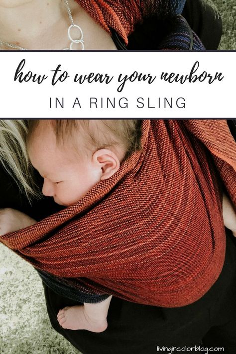 Ring Sling Newborn, Baby Wrap Tutorial, Ring Sling Tutorial, Wildbird Ring Sling, Baby Wearing Wrap, Ring Sling Baby Carrier, Baby Jordans, Baby Carrying, How To Wear Rings