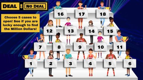 Deal or No Deal Game Template created by Wendy Cannon Ppt Games Template, Deal Or No Deal Game Ideas, Deal Or No Deal Game, Play In The Classroom, Slidesgo Templates, Powerpoint Presentation Themes, Powerpoint Game Templates, Ppt Ideas, Work Games