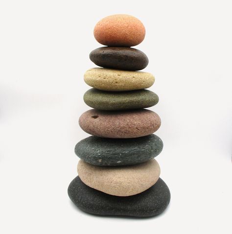 Ladder To Heaven, Natural Office, Rock Cairn, Stone Cairns, Stacked Stone, Beach Stones, Cairns, Sustainable Gifts, Types Of Stones