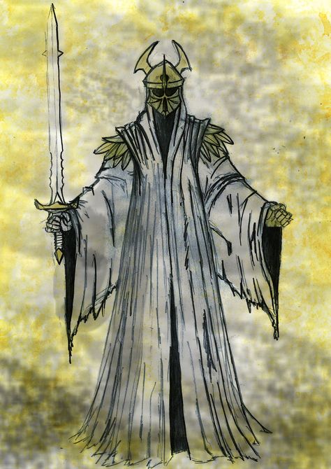 Khamul The Easterling, Nazgul Drawing, The Nazgul, Earth Games, Deviant Art, Middle Earth, Tolkien, Deviantart, Humanoid Sketch