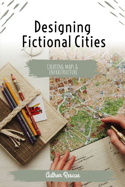 I think we all love books that have maps and effortless infrastructure, but how do we make them for ourselves? Here are a few steps to take when worldbuilding. How To Create A Map For A Book, How To Read A Map, Fictional Maps, Book Maps, Creating A Book, Screenplay Writing, Mental Map, Sensory Details, Yearbook Pictures