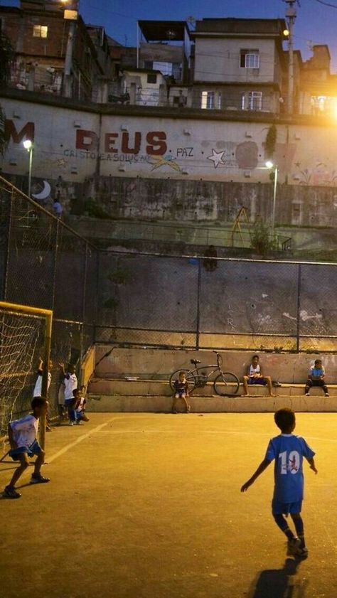 Favelas Brazil, Brazil Life, Football Brazil, Street Football, Street Soccer, Idle Game, Brazil Culture, Soccer Stadium, Playing Soccer