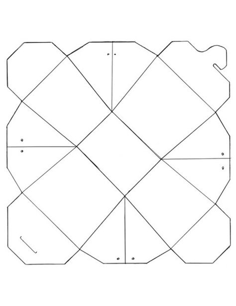 Chinese take-out box template. Chinese Take Out Box, Chinese Takeout Box, Paper Box Diy, Hexagon Box, Chinese Take Out, Paper Box Template, Printable Box, Diy Templates, Box Patterns