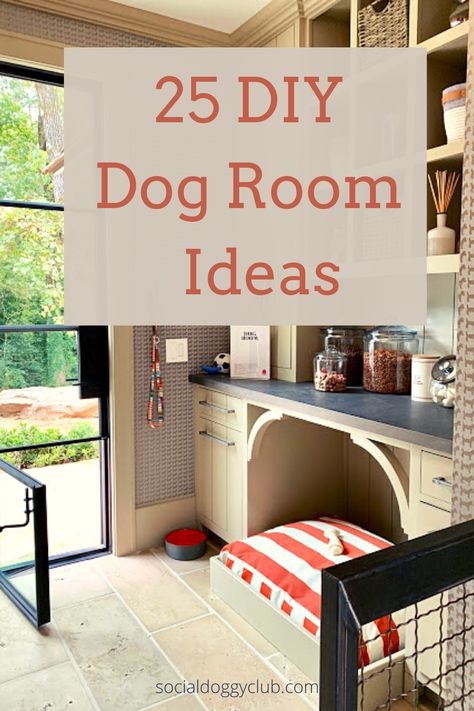 dog room ideas Indoor Dog Space Ideas, Large Dog Areas In House, Dog Closet Ideas Pet Rooms, Dog Area In Home, Dog Room Flooring, Dog Hallway Ideas, Modern Farmhouse Dog Room, Dog Place Ideas, Dog Room Painting Ideas