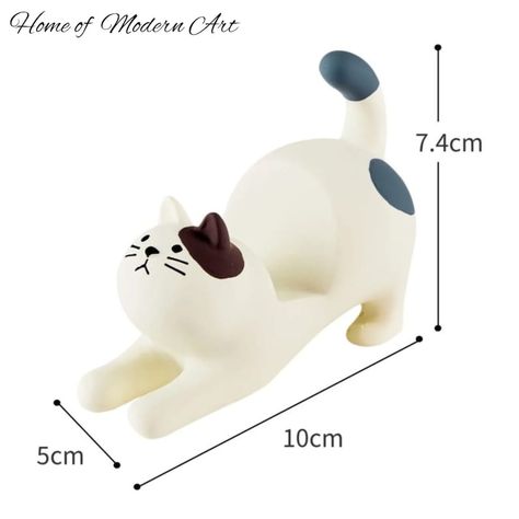 Cat Phone Holder, Desk Phone Stand, Cat Mobile, Cute Cat Design, Cat Stretching, Model Sailboat, Mini Cat, Kawaii Phone, Pop Up Art