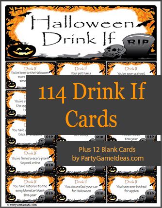 114 Halloween Drink If Game for Adults Halloween Trivia Questions, Halloween Drinking Games, Adult Halloween Party Games, Drink If Game, Wicked Crafts, Halloween Jello, Easy Party Games, Hocus Pocus Party, Halloween Drink