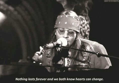 Nothing lasts forever...True statement"November Rain" Cold November Rain, Axle Rose, Rock Musicians, November Rain, Good For Me, Music Collage, Nothing Lasts Forever, Axl Rose, Music Aesthetic