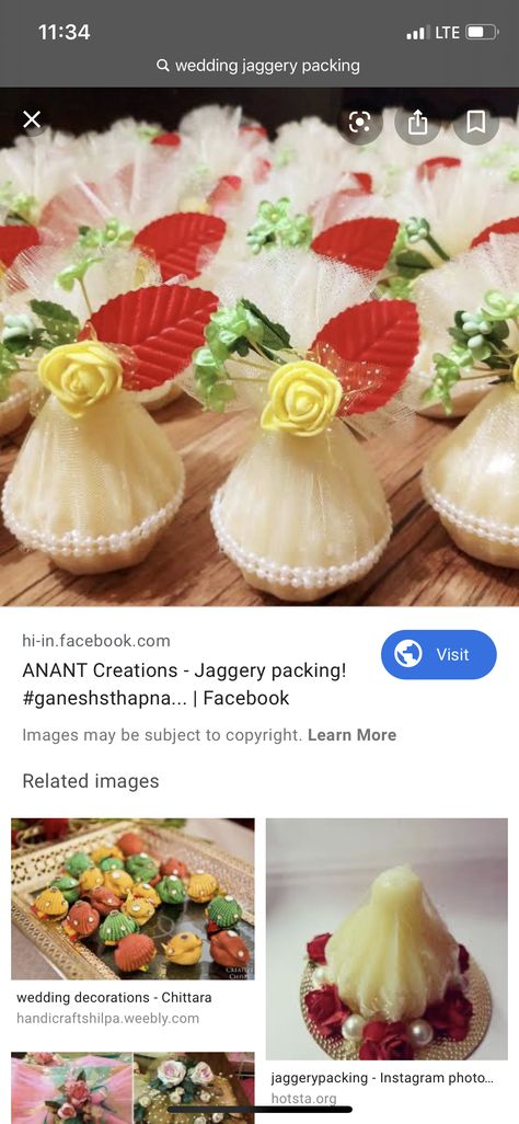 Gud Packaging For Wedding, Jaggery Decoration For Engagement, Jaggery Decoration For Wedding, Jaggery Packing Ideas For Wedding, Coconut Decoration For Engagement, Decoration For Engagement, Engagement Party Decorations Diy, Coconut Decoration, Thali Decoration