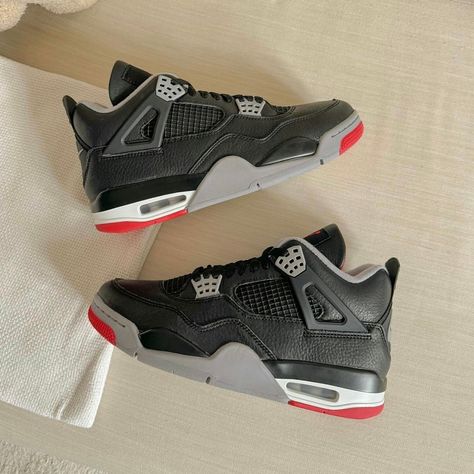 Jordan 4 Wednesdays 💫 Shop the Nike Jordan 4 'Bred Reimagined' now! Buy Now Pay Later with Afterpay / ZipPay / Klarna & more 🛒 #sneakers #jordan #jordan4 #bred #bredreimagined #nike #sneakermode Jordan 4 Bred Reimagined, Nike Jordan 4, Jordan 4 Bred, Sneakers Jordan, Buy Now Pay Later, Nike Jordan, Buy Now, Jordan, Nike