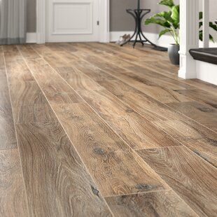 Wood Look Tile Floor, Porcelain Wood Tile, Vinyl Flooring Kitchen, Kitchen Vinyl, Oak Laminate Flooring, Emser Tile, Wood Tile Floors, Oak Laminate, Wood Look Tile